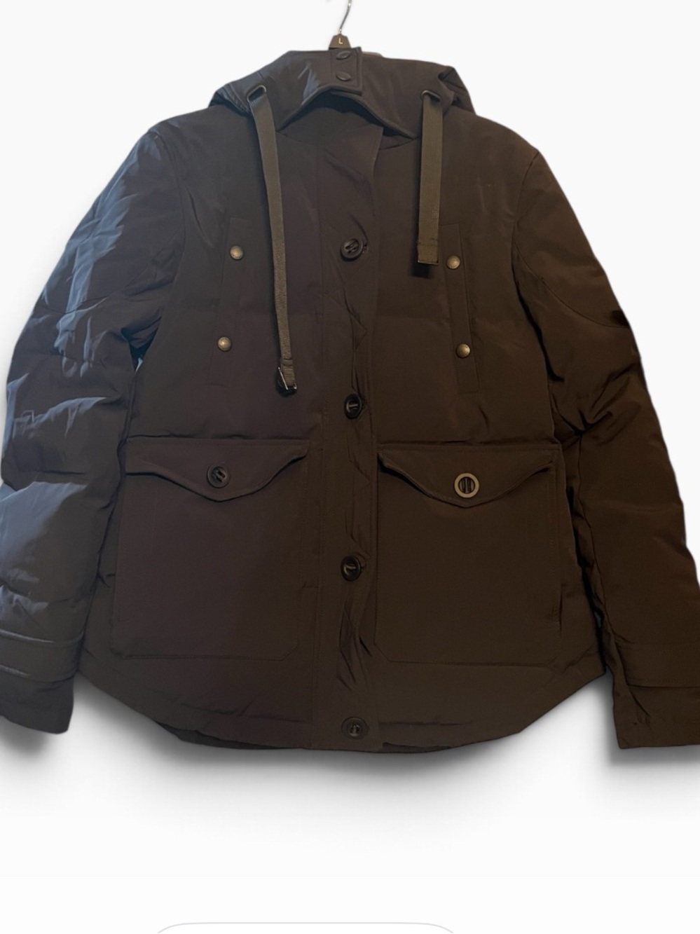 Orolay Women's Black Quilted Puffer Jacket with Hood